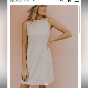 Roolee Tank Dress Swim Cover Embroidered size M